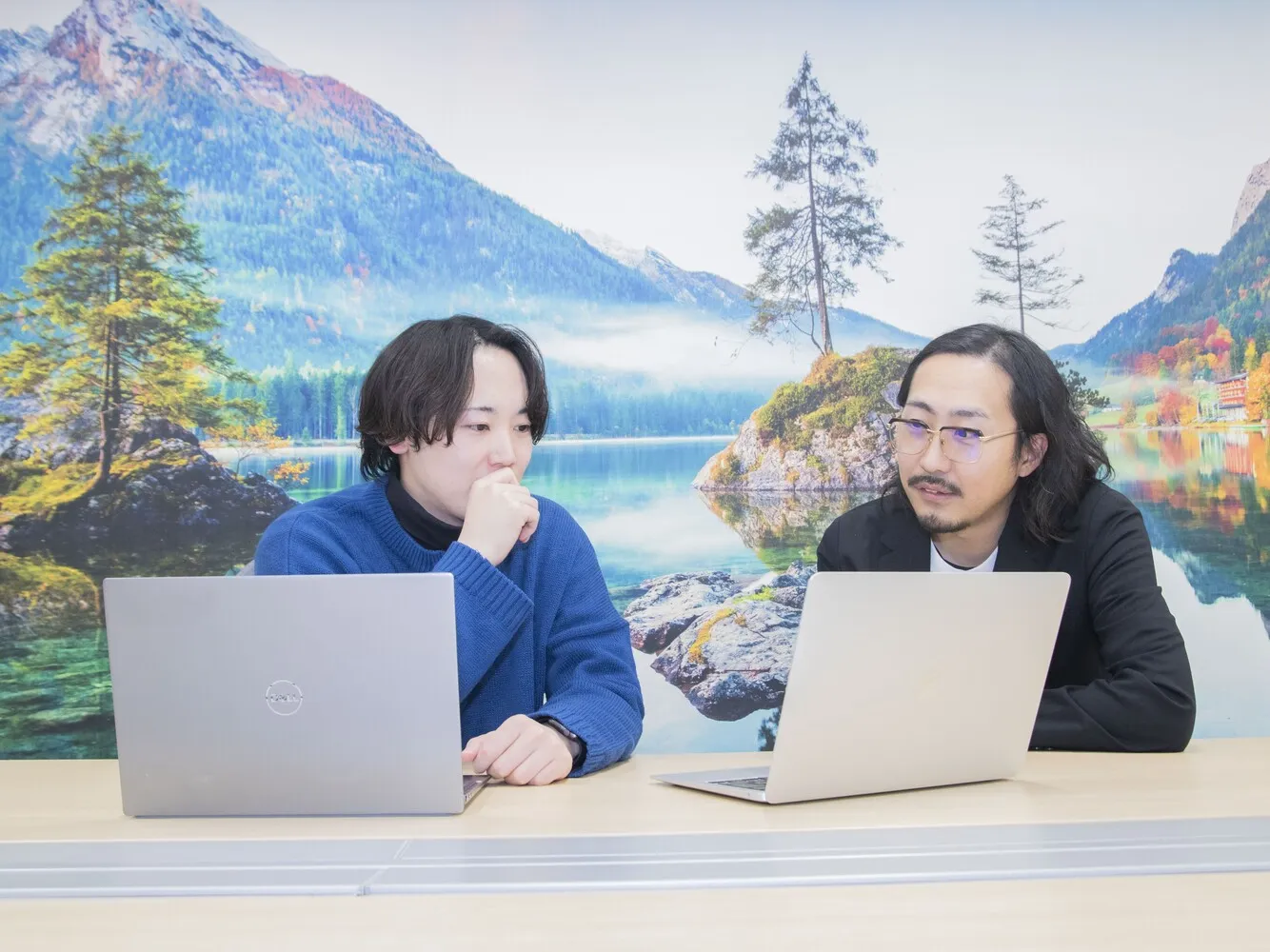 「自然」をモチーフにしたミーティングルーム