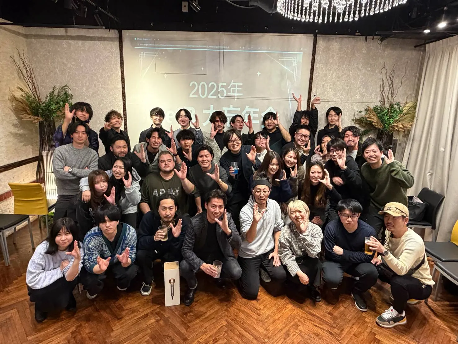 忘年会やイベントもたくさん